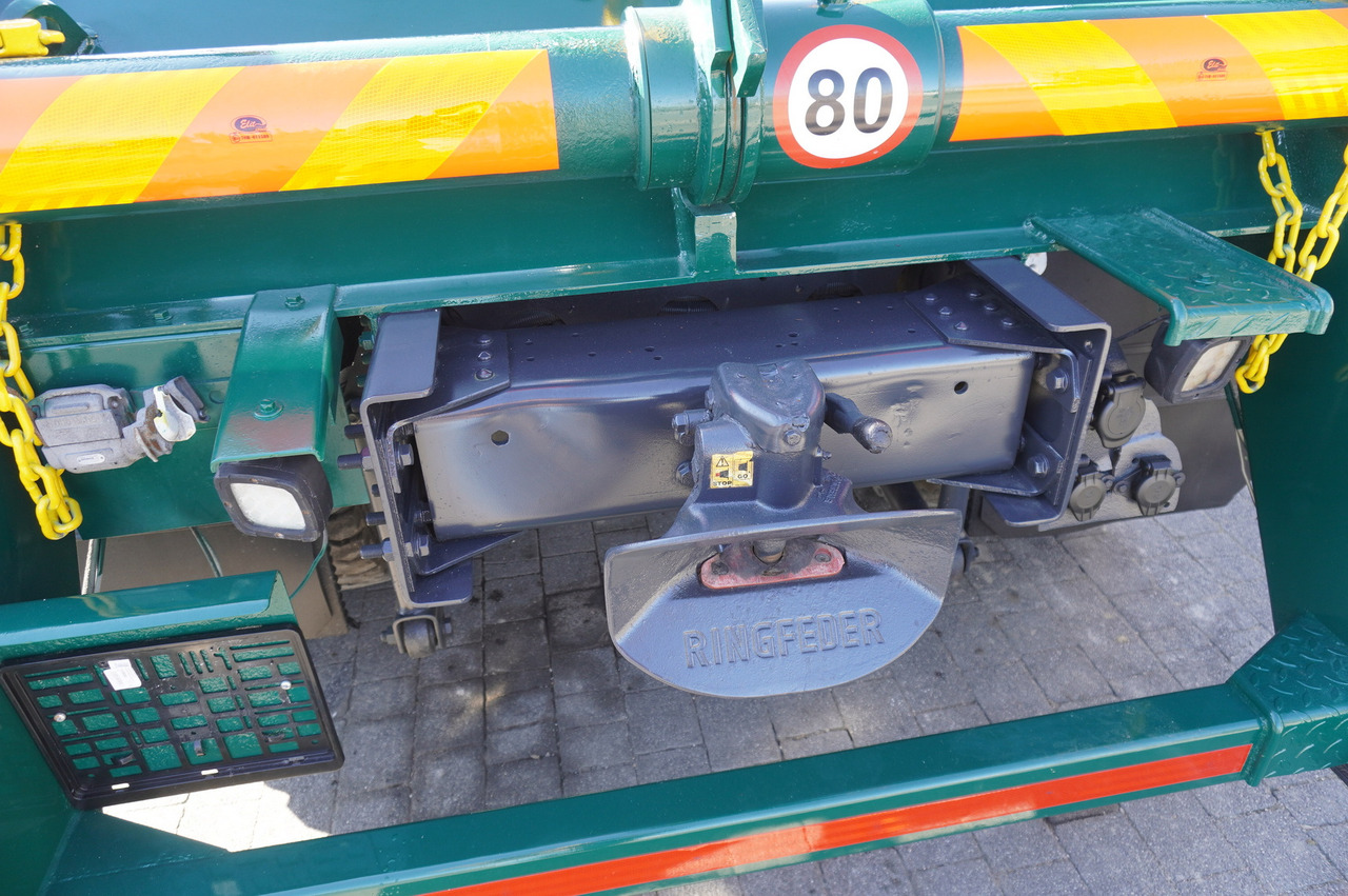 Камион с кран DAF LF 18.310 E6 / Skip loader Fornal NKR 130V / HDS HMF 735 K2 / Manual gearbox: снимка 14