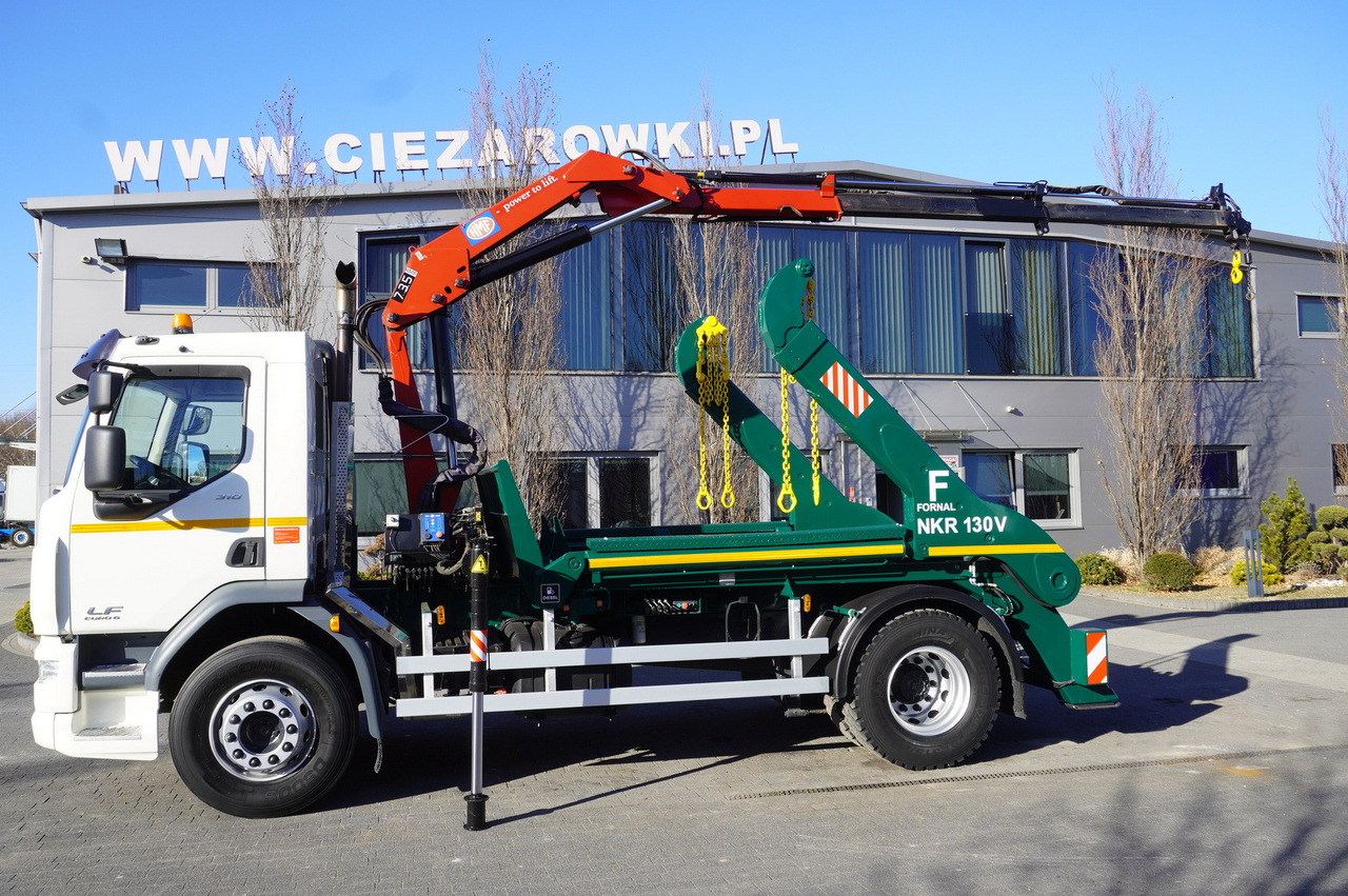 DAF LF 18.310 E6 / Skip loader Fornal NKR 130V / HDS HMF 735 K2 / Manual gearbox - Камион с кран: снимка 4 DAF LF 18.310 E6 / Skip loader Fornal NKR 130V / HDS HMF 735 K2 / Manual gearbox - Камион с кран: снимка 4