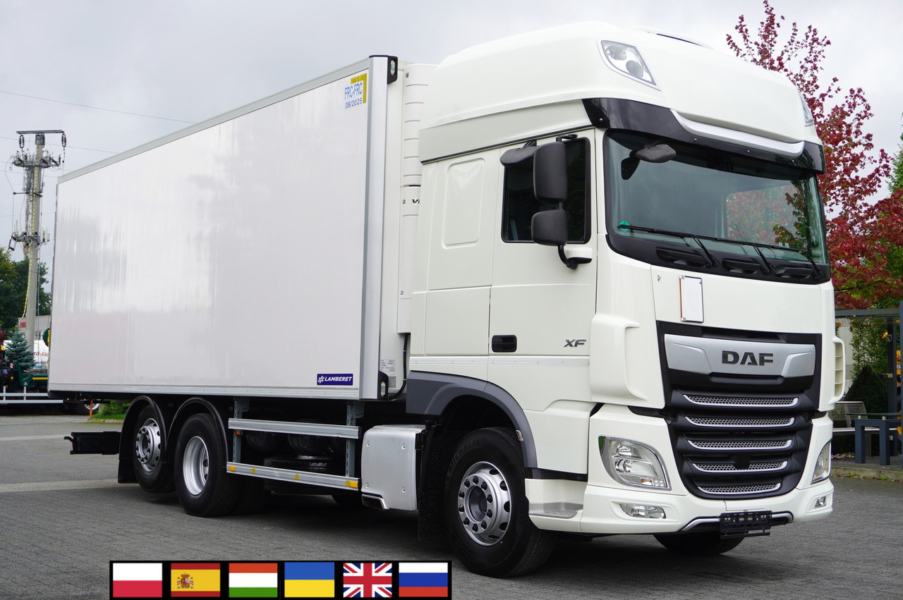 DAF XF 480 6x2 E6 / Lamberet refrigerator 18 EPAL Multitemperature / Carrier Vector 1950 MT - Рефрижератор камион: снимка 1 DAF XF 480 6x2 E6 / Lamberet refrigerator 18 EPAL Multitemperature / Carrier Vector 1950 MT - Рефрижератор камион: снимка 1