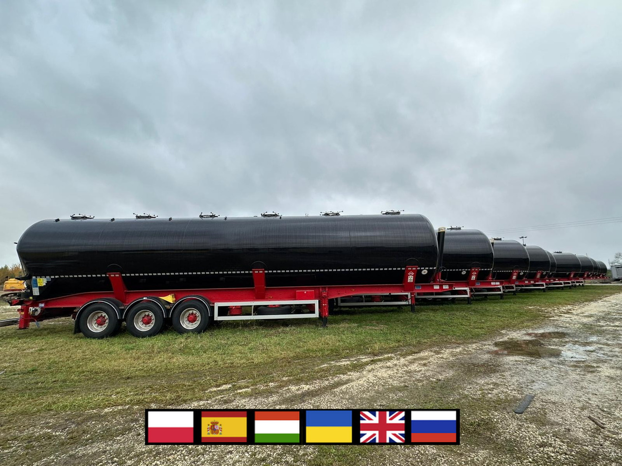 FELDBINDER 334C 15 A-1-1-40 Silo tank / 66 m3 / 2022 / 20 units - Цистерна за насипни товари: снимка 1 FELDBINDER 334C 15 A-1-1-40 Silo tank / 66 m3 / 2022 / 20 units - Цистерна за насипни товари: снимка 1