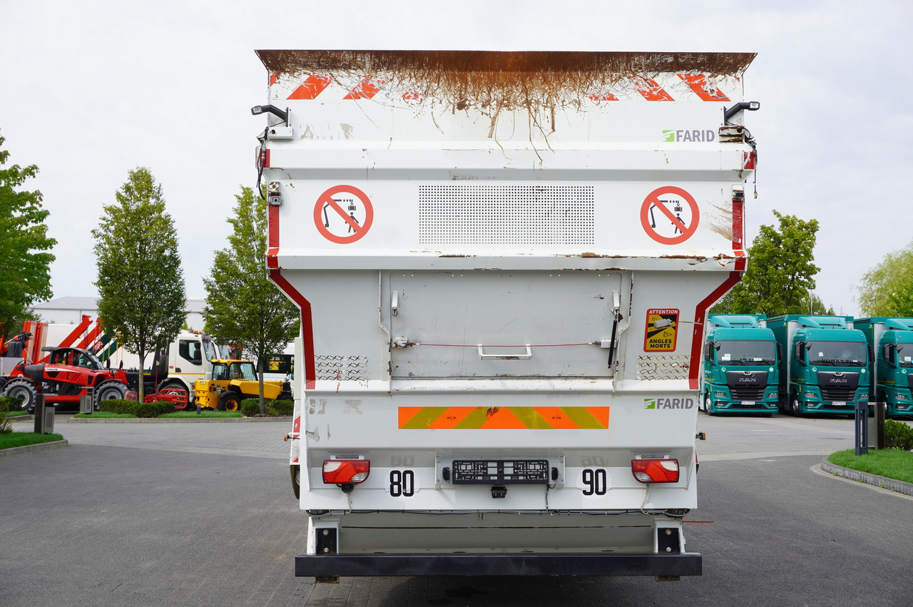 Farid Industrie RCV T1SM-23 garbage truck body - Каросерия за боклукчийски камион за Шаси кабина: снимка 4 Farid Industrie RCV T1SM-23 garbage truck body - Каросерия за боклукчийски камион за Шаси кабина: снимка 4