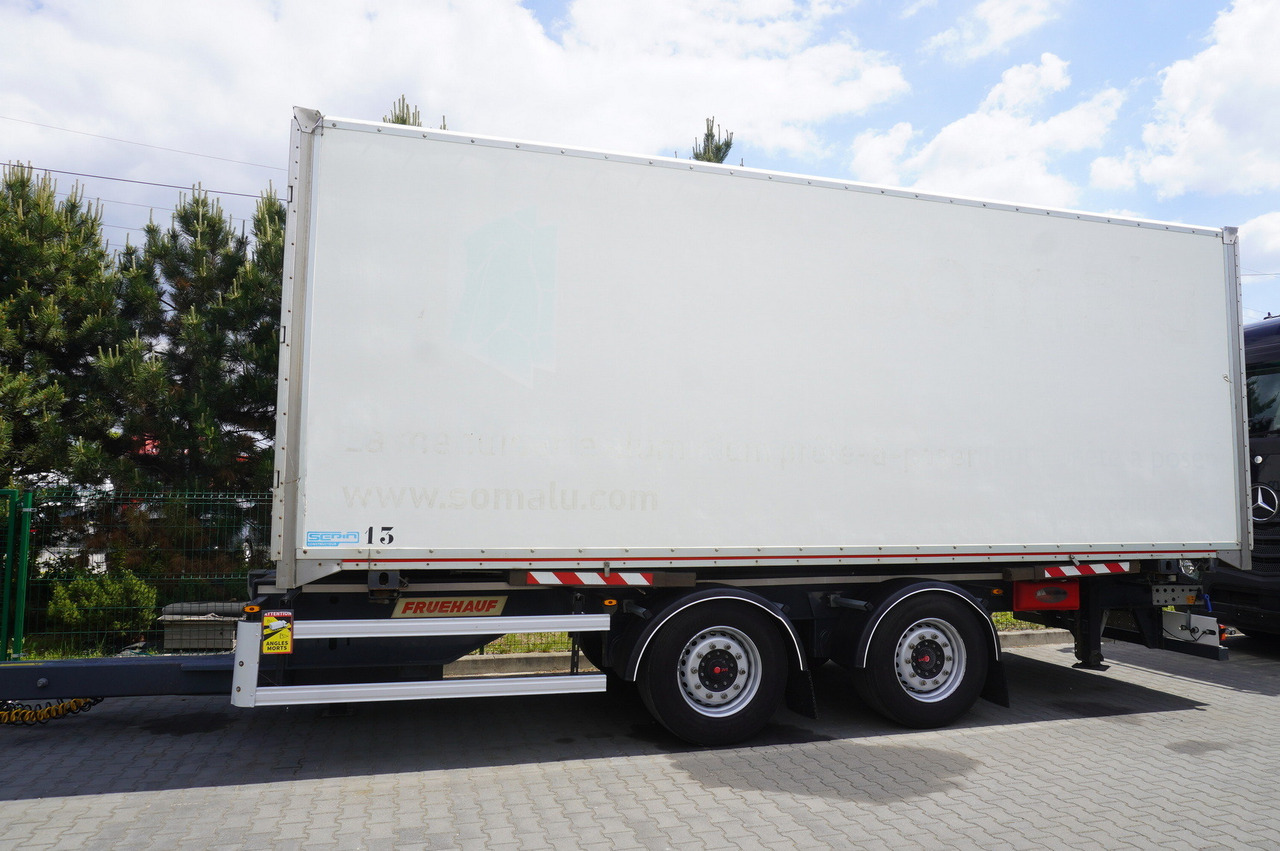 Fruehauf passthrough box trailer 18 EPAL / 2021 / SAF axles - Затворена каросерия ремарке: снимка 2 Fruehauf passthrough box trailer 18 EPAL / 2021 / SAF axles - Затворена каросерия ремарке: снимка 2