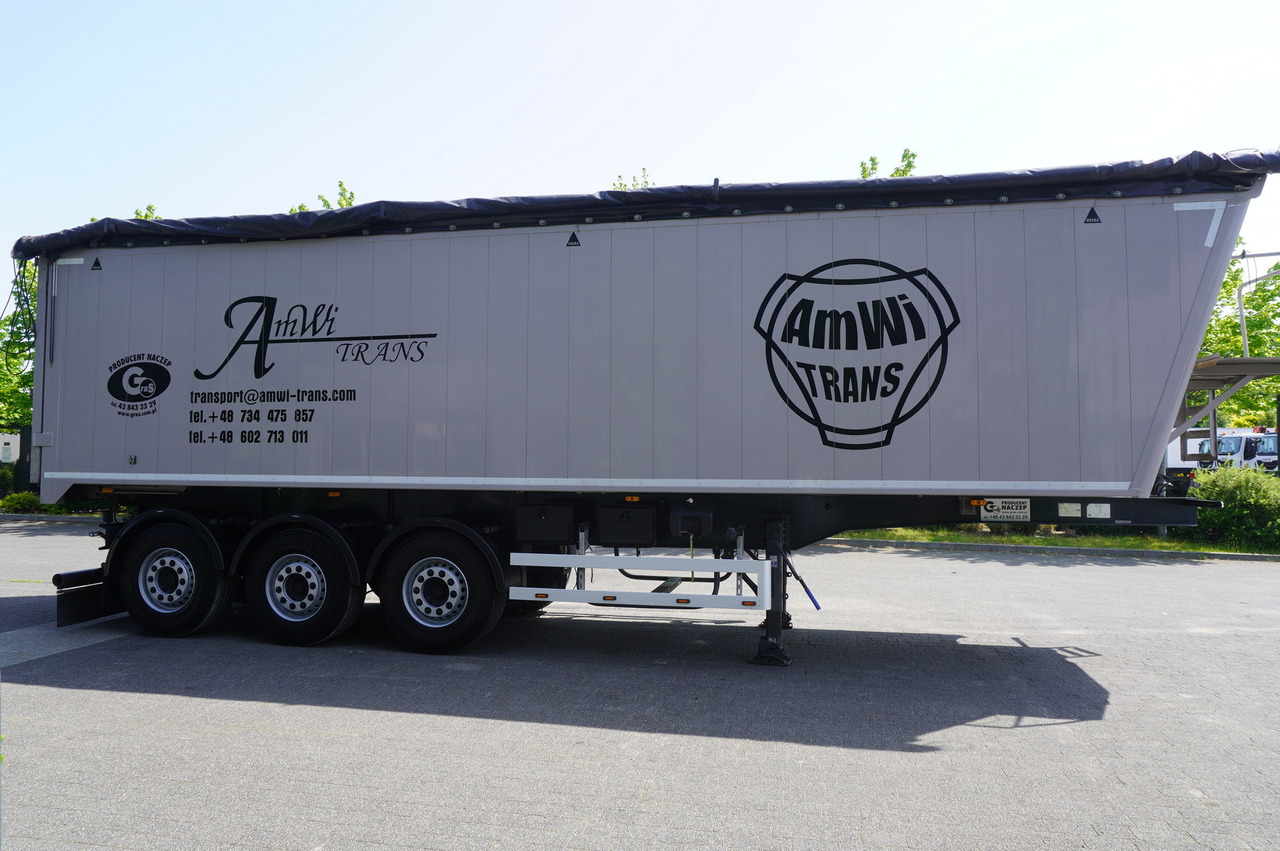 GRAS GS tipper / 52 m3 semi-trailer! / 2023 / 3 units - Самосвал полуремарке: снимка 5 GRAS GS tipper / 52 m3 semi-trailer! / 2023 / 3 units - Самосвал полуремарке: снимка 5