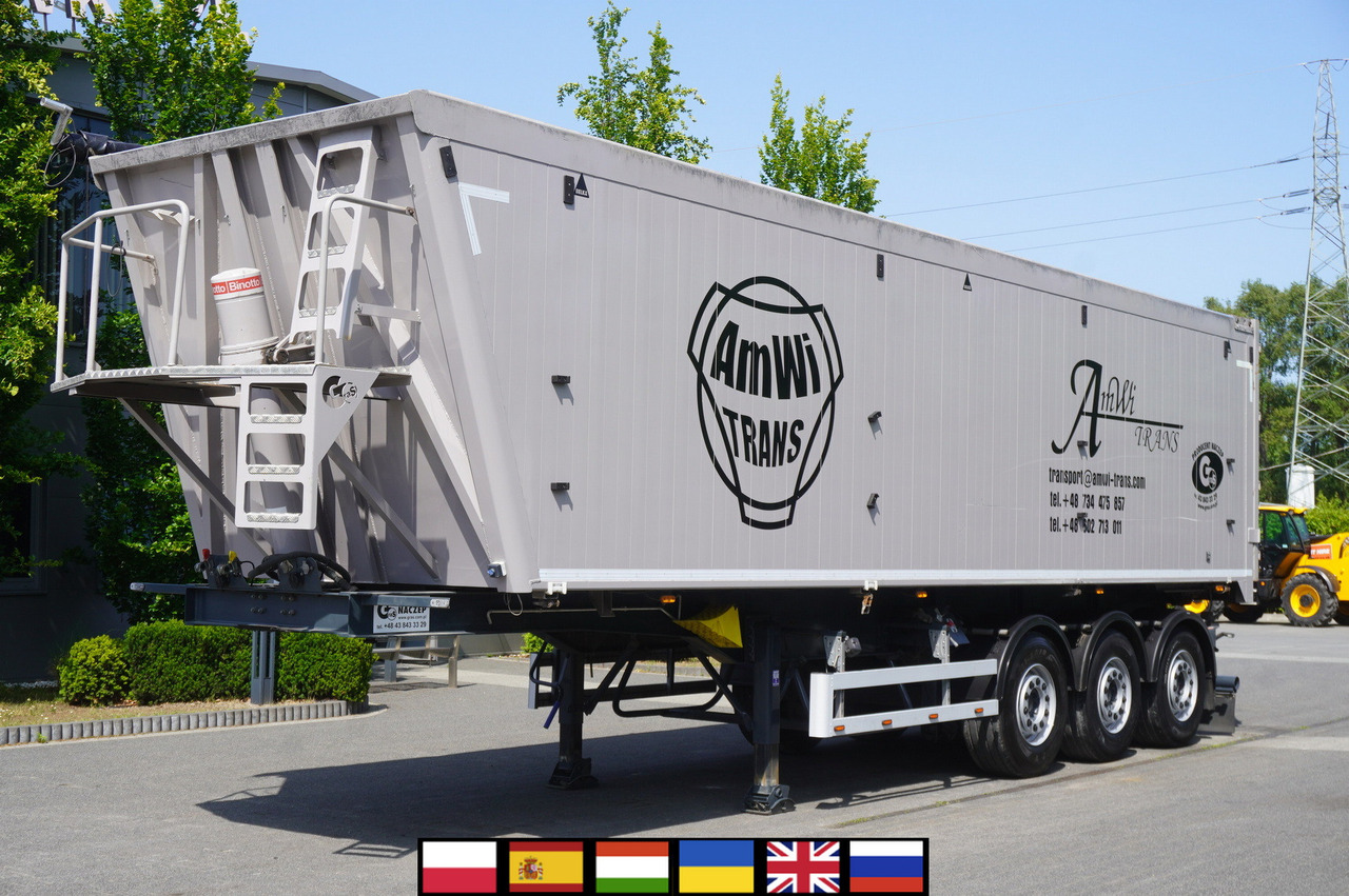 GRAS GS tipper / 52 m3 semi-trailer! / 2023 / 3 units - Самосвал полуремарке: снимка 1 GRAS GS tipper / 52 m3 semi-trailer! / 2023 / 3 units - Самосвал полуремарке: снимка 1