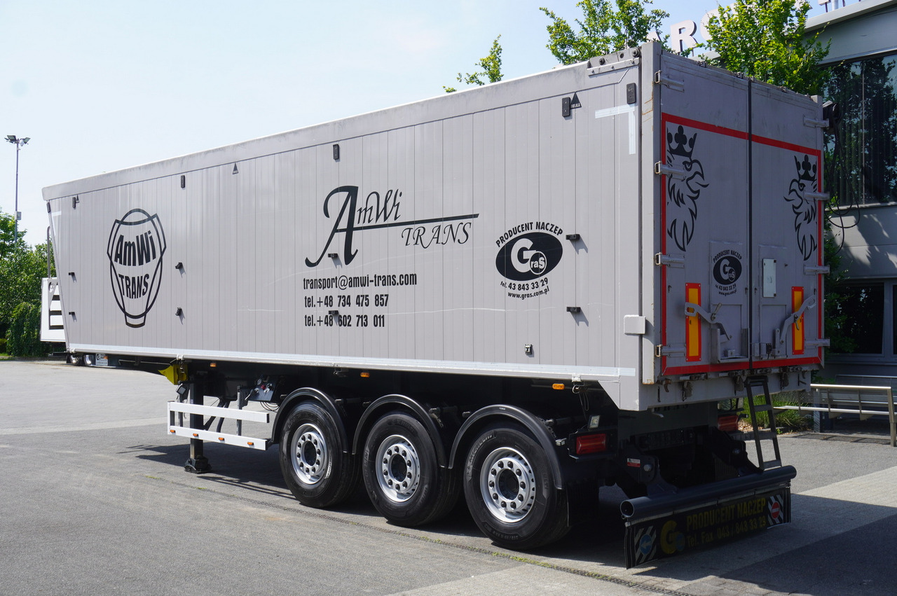 GRAS GS tipper / 52 m3 semi-trailer! / 2023 / 3 units - Самосвал полуремарке: снимка 3 GRAS GS tipper / 52 m3 semi-trailer! / 2023 / 3 units - Самосвал полуремарке: снимка 3