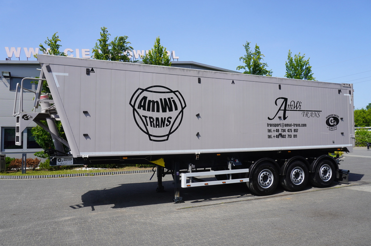 GRAS GS tipper / 52 m3 semi-trailer! / 2023 / 3 units - Самосвал полуремарке: снимка 2 GRAS GS tipper / 52 m3 semi-trailer! / 2023 / 3 units - Самосвал полуремарке: снимка 2