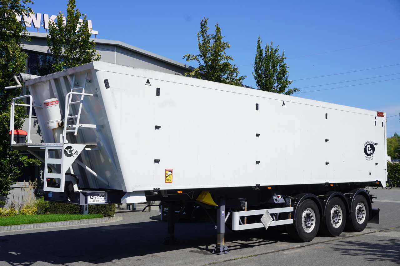 GRAS aluminum tipper semi-trailer 48 m³ - Самосвал полуремарке: снимка 2 GRAS aluminum tipper semi-trailer 48 m³ - Самосвал полуремарке: снимка 2