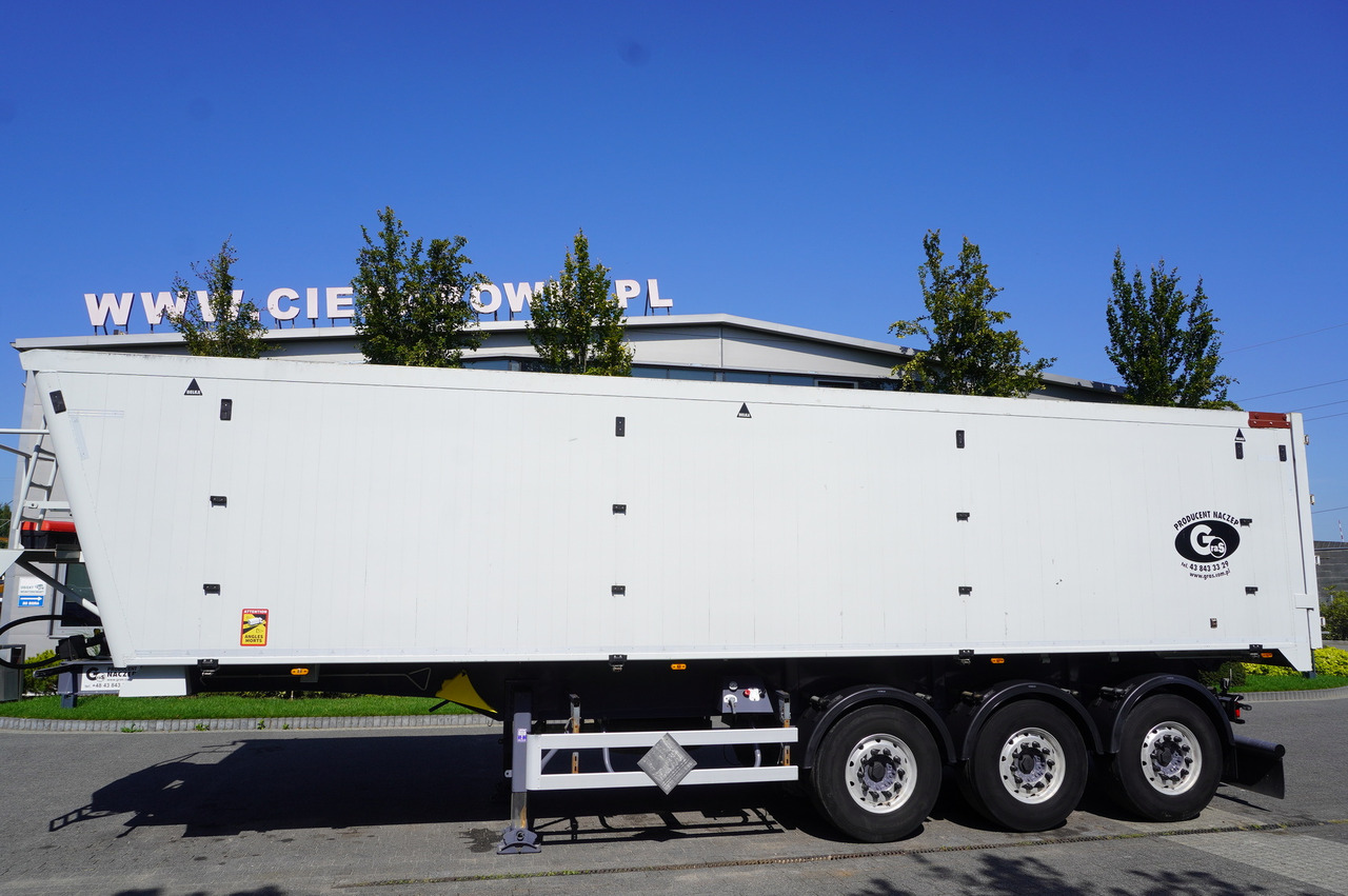 GRAS aluminum tipper semi-trailer 48 m³ - Самосвал полуремарке: снимка 1 GRAS aluminum tipper semi-trailer 48 m³ - Самосвал полуремарке: снимка 1
