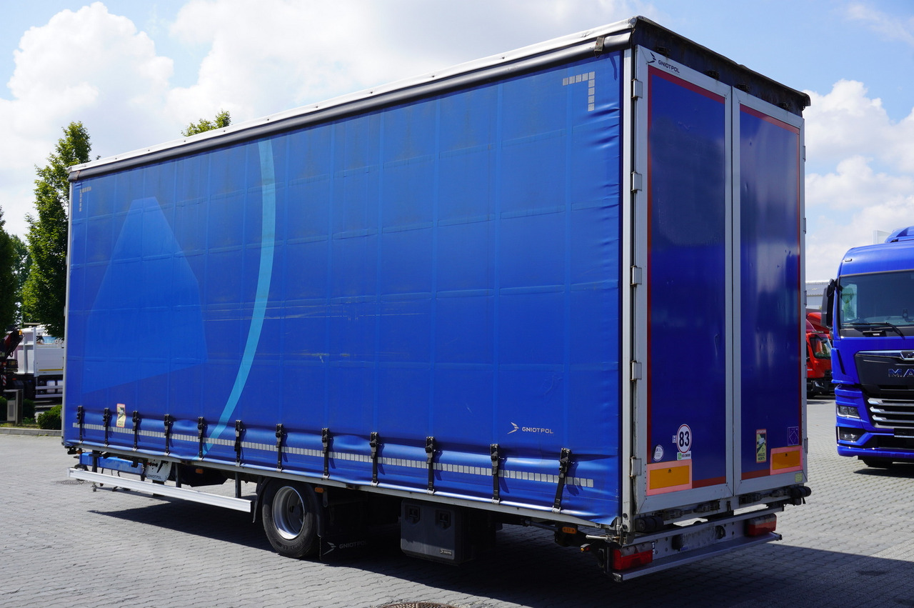 Gniotpol Tandem trailer / 10t / 2018 / 19 pallets - Брезентово ремарке: снимка 3 Gniotpol Tandem trailer / 10t / 2018 / 19 pallets - Брезентово ремарке: снимка 3