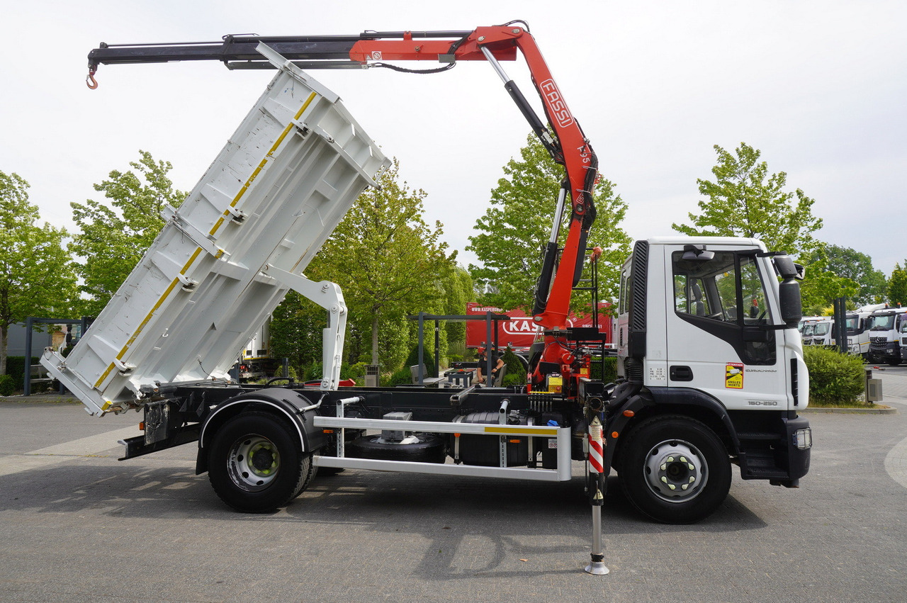 Лизинг на IVECO Eurocargo 160-250 / Fassi F95 crane / 120 tho. km / 3-sided tipper IVECO Eurocargo 160-250 / Fassi F95 crane / 120 tho. km / 3-sided tipper: снимка 11