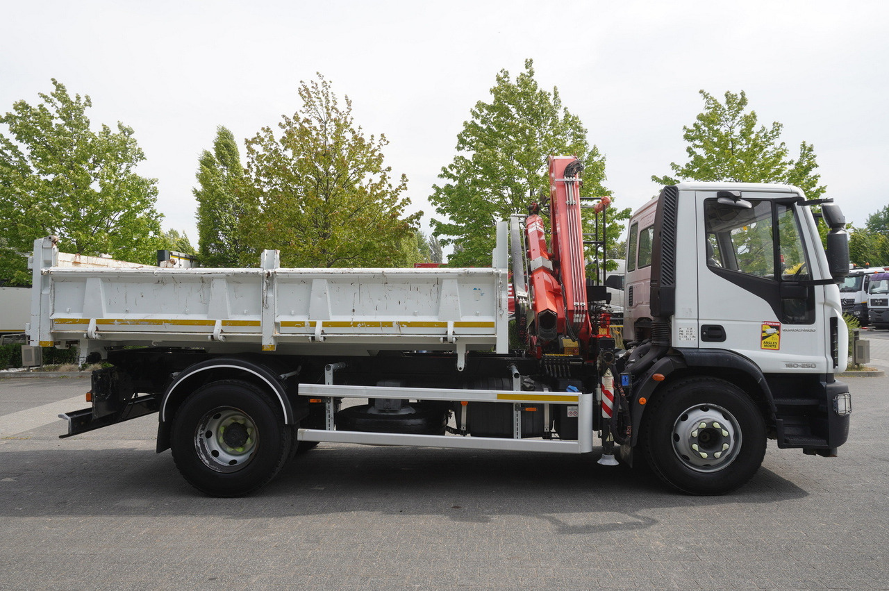 Лизинг на IVECO Eurocargo 160-250 / Fassi F95 crane / 120 tho. km / 3-sided tipper IVECO Eurocargo 160-250 / Fassi F95 crane / 120 tho. km / 3-sided tipper: снимка 10