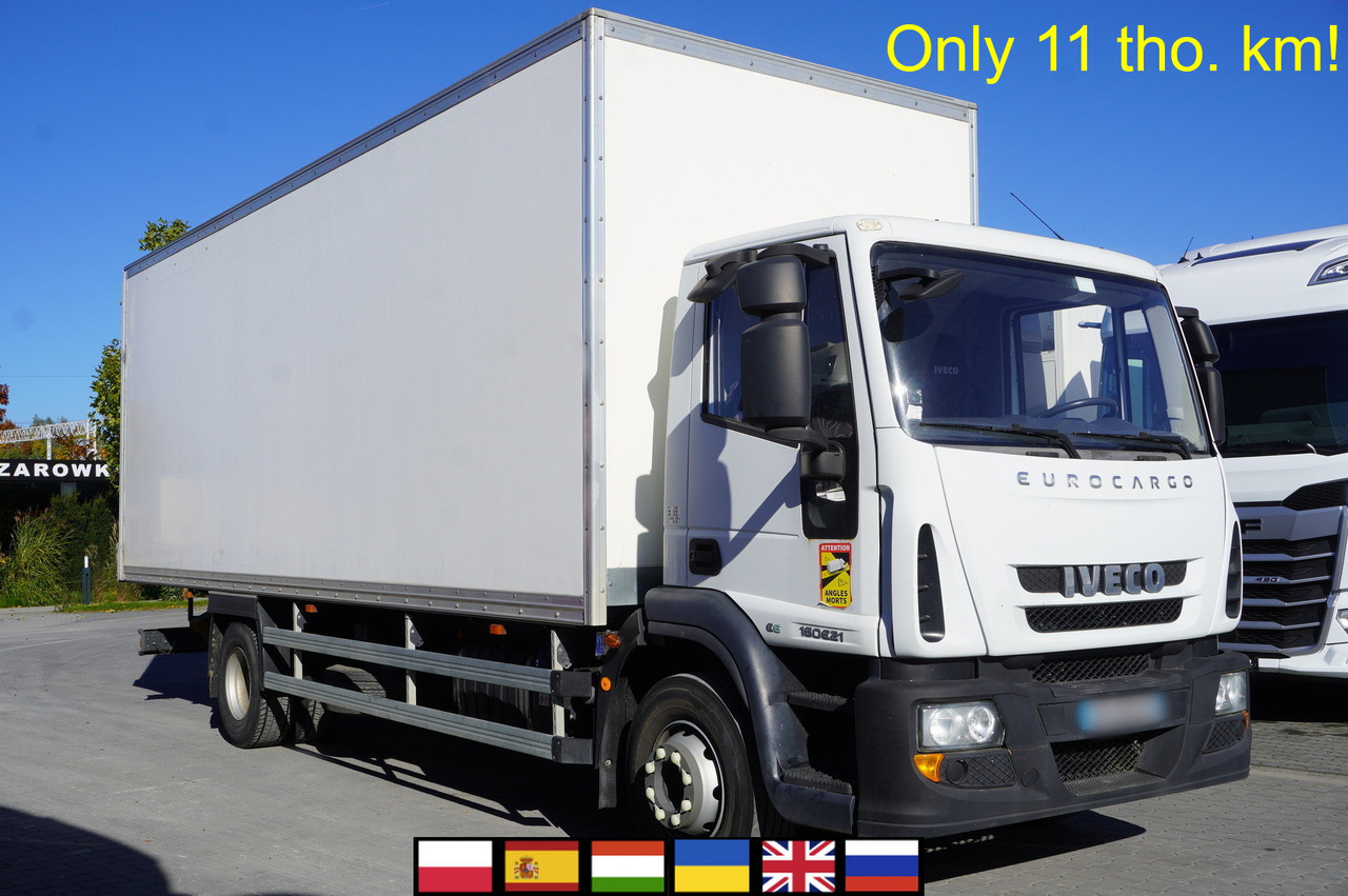 IVECO Eurocargo 160E21 / Only 11 thousand km!!! / Box 18 EPAL - Камион фургон: снимка 1 IVECO Eurocargo 160E21 / Only 11 thousand km!!! / Box 18 EPAL - Камион фургон: снимка 1