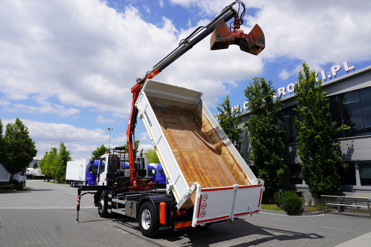 IVECO Eurocargo 160E22 EEV Dump truck / Bortmatic / Crane FASSI F95A.0.22 - Камион с кран: снимка 4 IVECO Eurocargo 160E22 EEV Dump truck / Bortmatic / Crane FASSI F95A.0.22 - Камион с кран: снимка 4