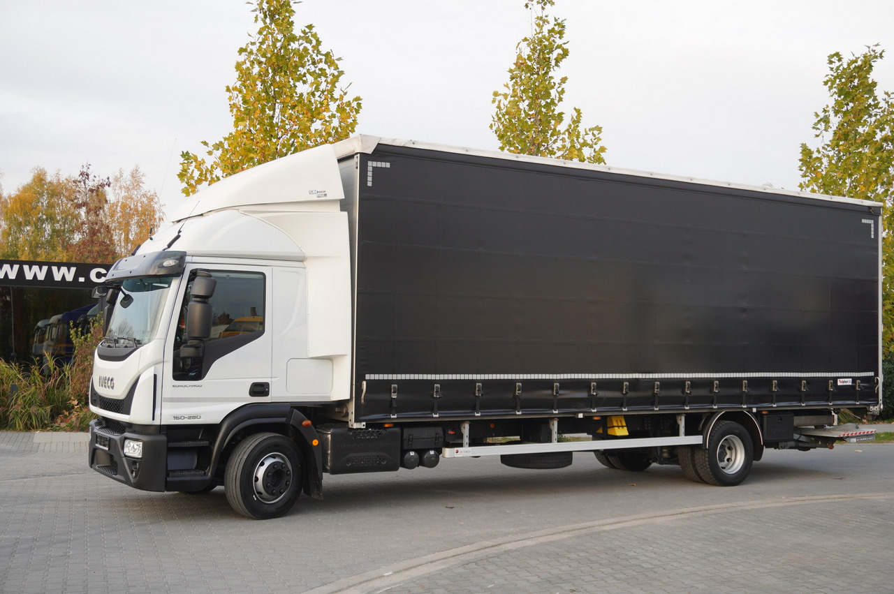 IVECO Eurocargo ML 160E28 E6 Glob / 21 europallets / 2 identical units - Камион с брезент: снимка 2 IVECO Eurocargo ML 160E28 E6 Glob / 21 europallets / 2 identical units - Камион с брезент: снимка 2
