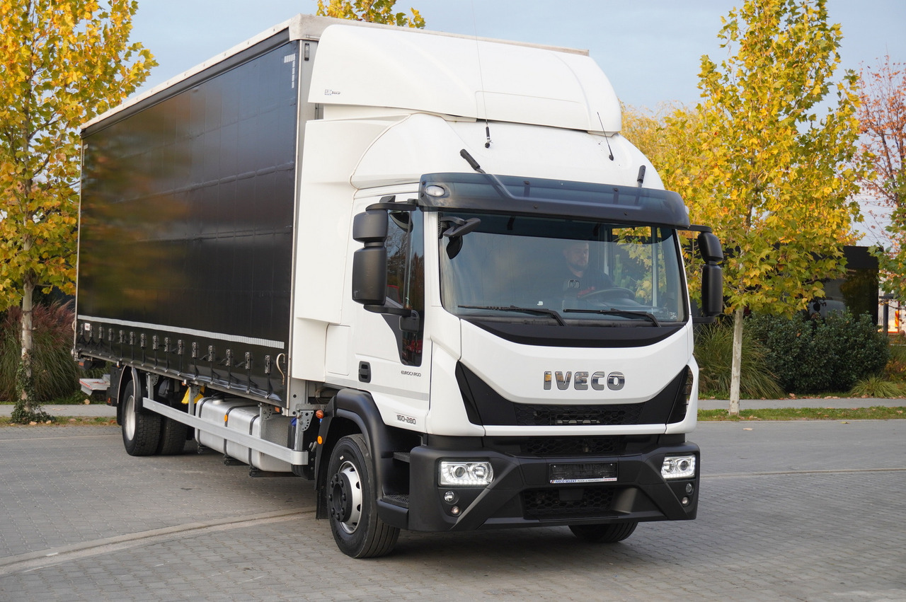 IVECO Eurocargo ML 160E28 E6 Glob / 21 europallets / 2 identical units - Камион с брезент: снимка 1 IVECO Eurocargo ML 160E28 E6 Glob / 21 europallets / 2 identical units - Камион с брезент: снимка 1