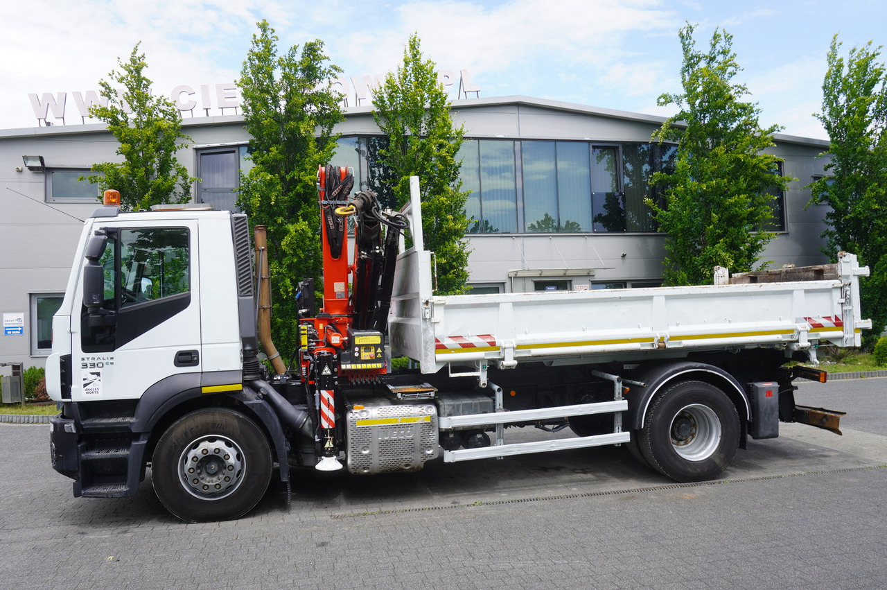 IVECO STRALIS 330 E6 / FASSI 195A 8.5 T / 3-side tipper - Камион с кран: снимка 3 IVECO STRALIS 330 E6 / FASSI 195A 8.5 T / 3-side tipper - Камион с кран: снимка 3