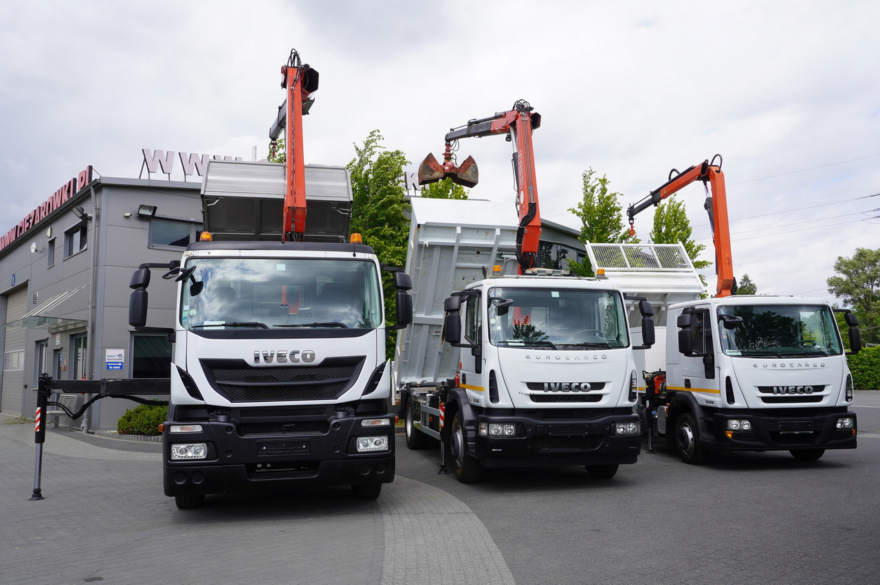 IVECO Stralis 310 E6 / NEW 3-sided tipper / Fassi F135 crane with remote control - Камион с кран: снимка 3 IVECO Stralis 310 E6 / NEW 3-sided tipper / Fassi F135 crane with remote control - Камион с кран: снимка 3