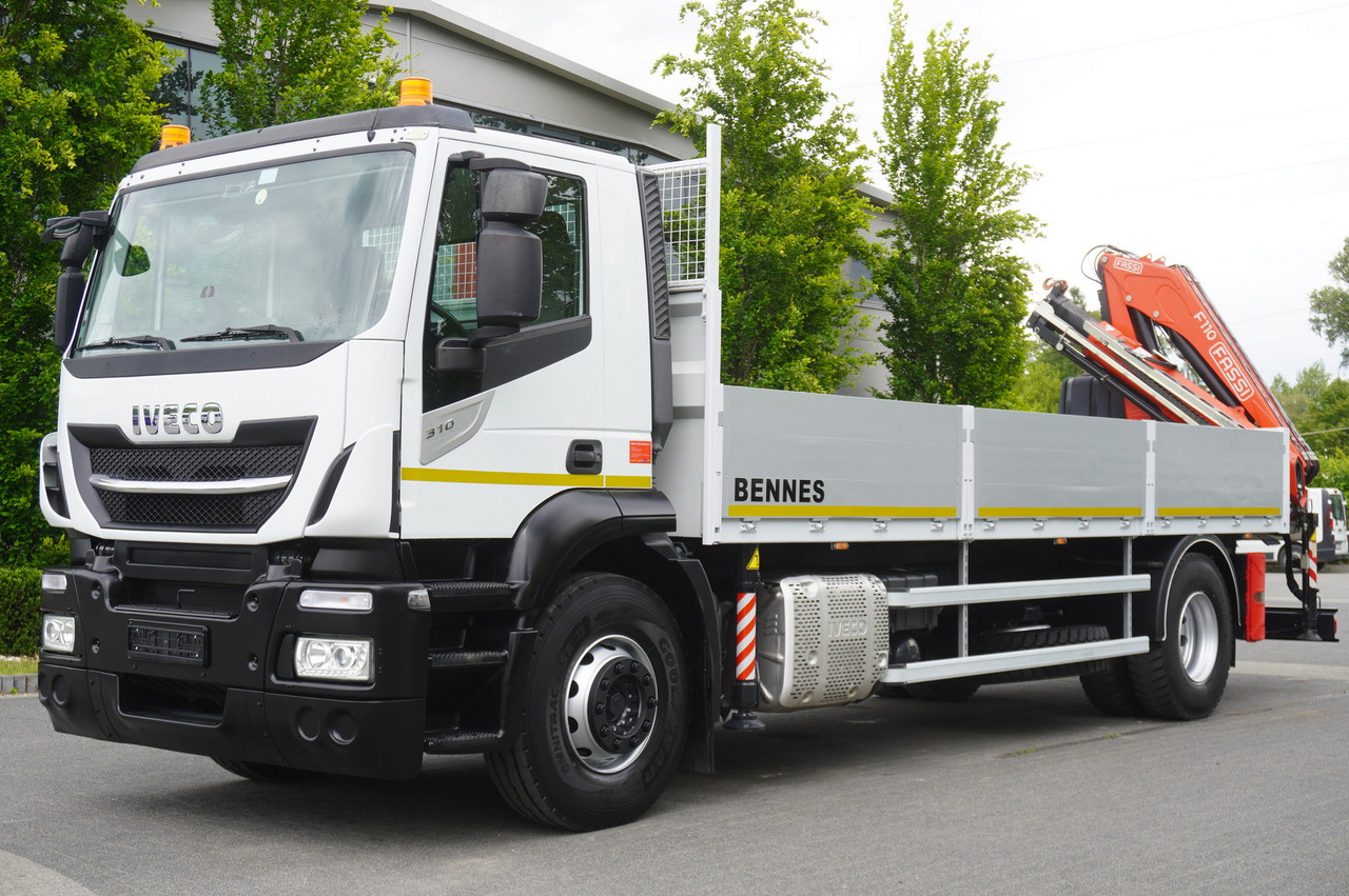 Iveco Stralis 310 / 34 tho km !!! / FASSI 4 Tons 400 MTH! / Flatbed - Бордови камион, Камион с кран: снимка 4 Iveco Stralis 310 / 34 tho km !!! / FASSI 4 Tons 400 MTH! / Flatbed - Бордови камион, Камион с кран: снимка 4