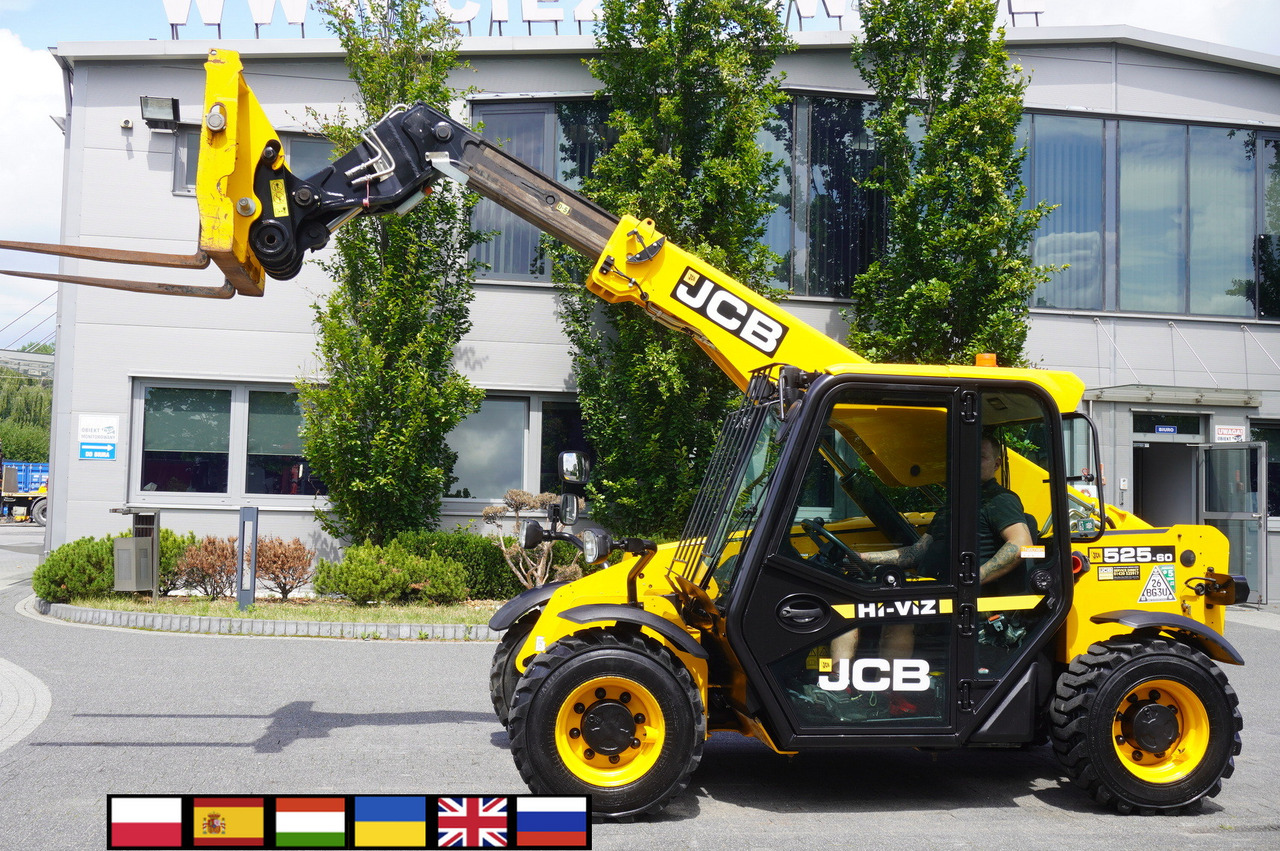 JCB 525-60T5 / 2022 / 860 MTH! / 2.5 T / Reach 6 m / joystick - Телескопичен колесен товарач: снимка 1 JCB 525-60T5 / 2022 / 860 MTH! / 2.5 T / Reach 6 m / joystick - Телескопичен колесен товарач: снимка 1