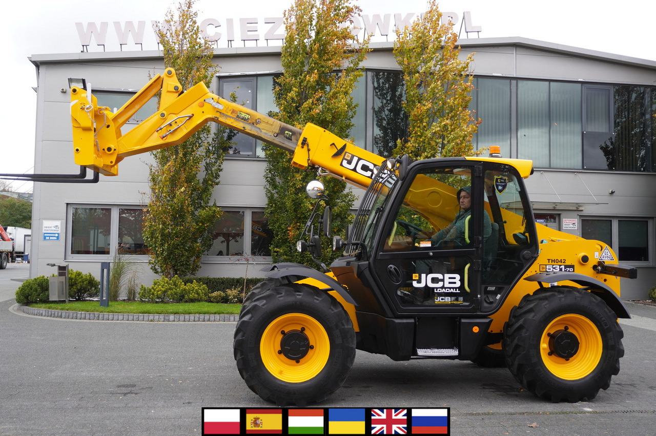 JCB 531-70 / 900 MTH telescopic charger! / 3.1 T / 7 M - Телескопичен колесен товарач: снимка 1 JCB 531-70 / 900 MTH telescopic charger! / 3.1 T / 7 M - Телескопичен колесен товарач: снимка 1