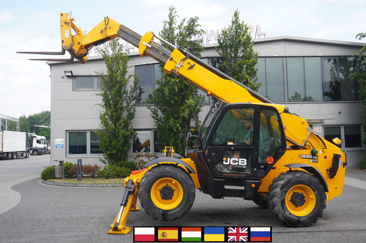 JCB 535-125 / 1500 MTH! / reach 12.5 m / 2021 / 3.5 t - Телескопичен колесен товарач: снимка 1 JCB 535-125 / 1500 MTH! / reach 12.5 m / 2021 / 3.5 t - Телескопичен колесен товарач: снимка 1