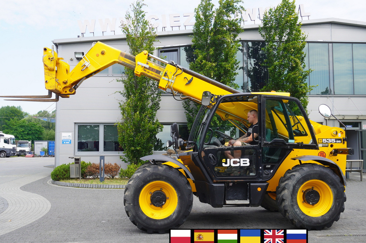 JCB 535-95 / 3.5 T / range 9.5 m / joystick / 2021 - Телескопичен колесен товарач: снимка 1 JCB 535-95 / 3.5 T / range 9.5 m / joystick / 2021 - Телескопичен колесен товарач: снимка 1
