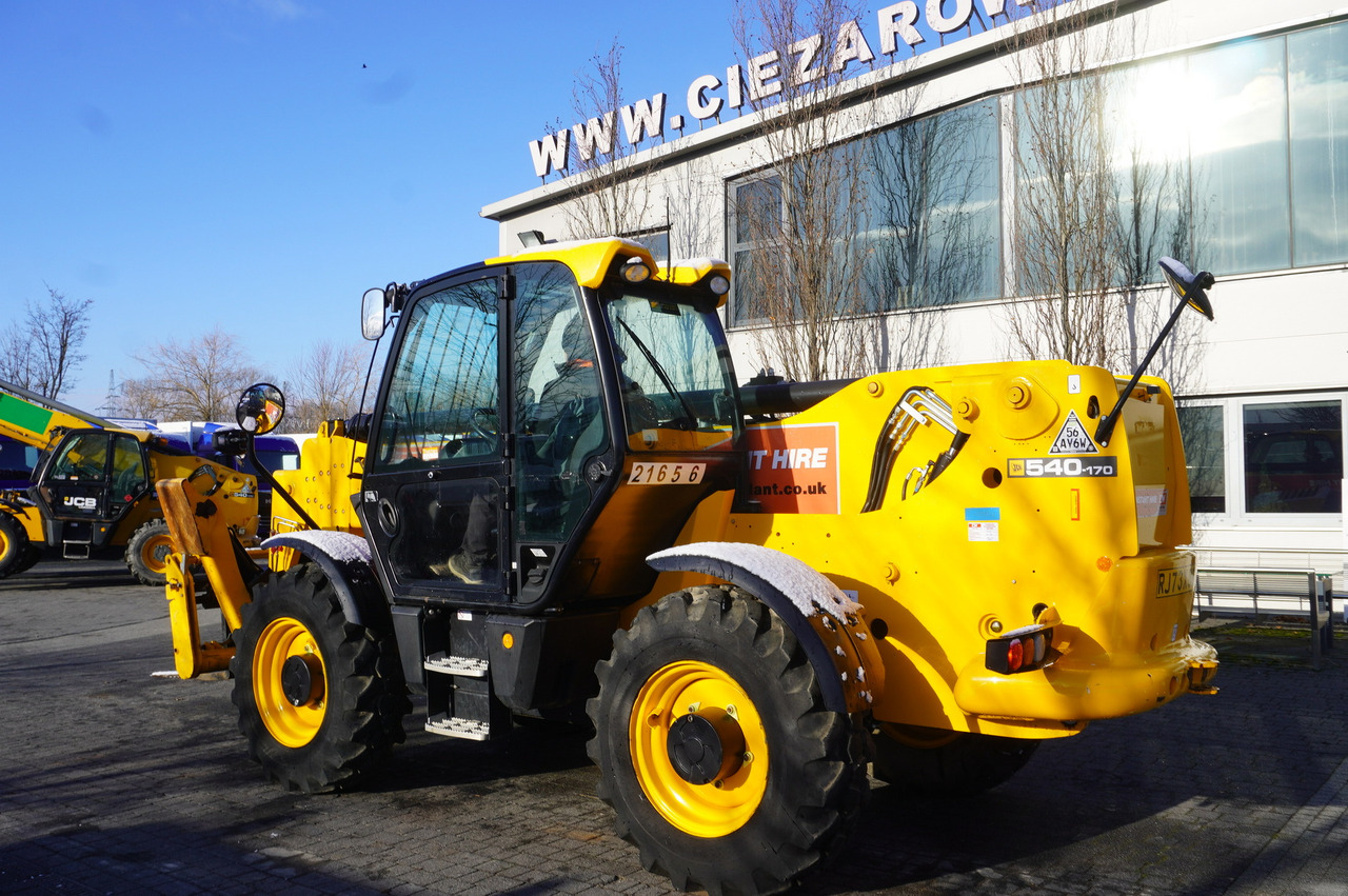 JCB 540-170 Telescopic Loader / 17m / joystick - Телескопичен колесен товарач: снимка 4 JCB 540-170 Telescopic Loader / 17m / joystick - Телескопичен колесен товарач: снимка 4