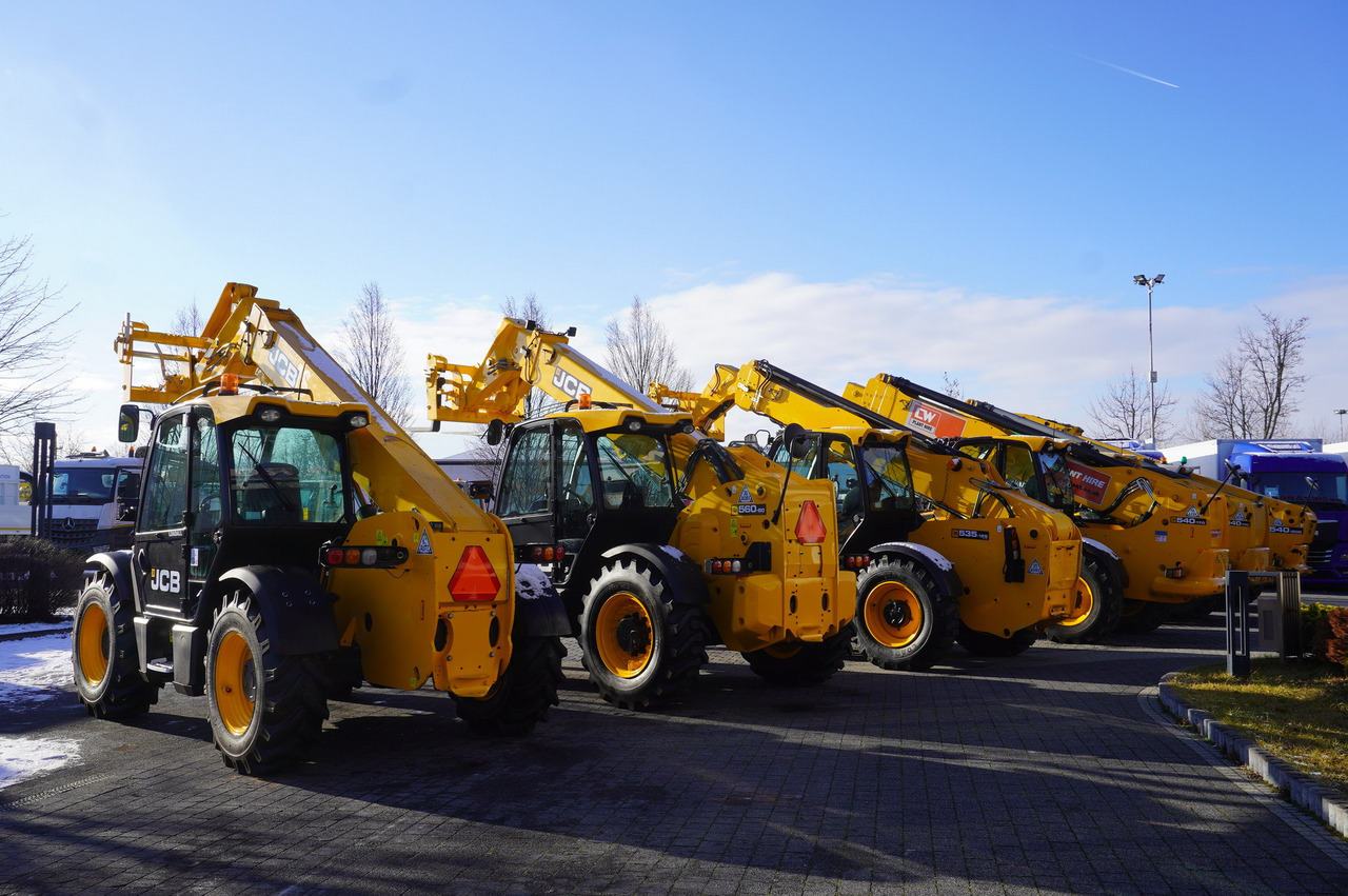 JCB 540-170 Telescopic Loader / 17m / joystick - Колесен товарач: снимка 3 JCB 540-170 Telescopic Loader / 17m / joystick - Колесен товарач: снимка 3
