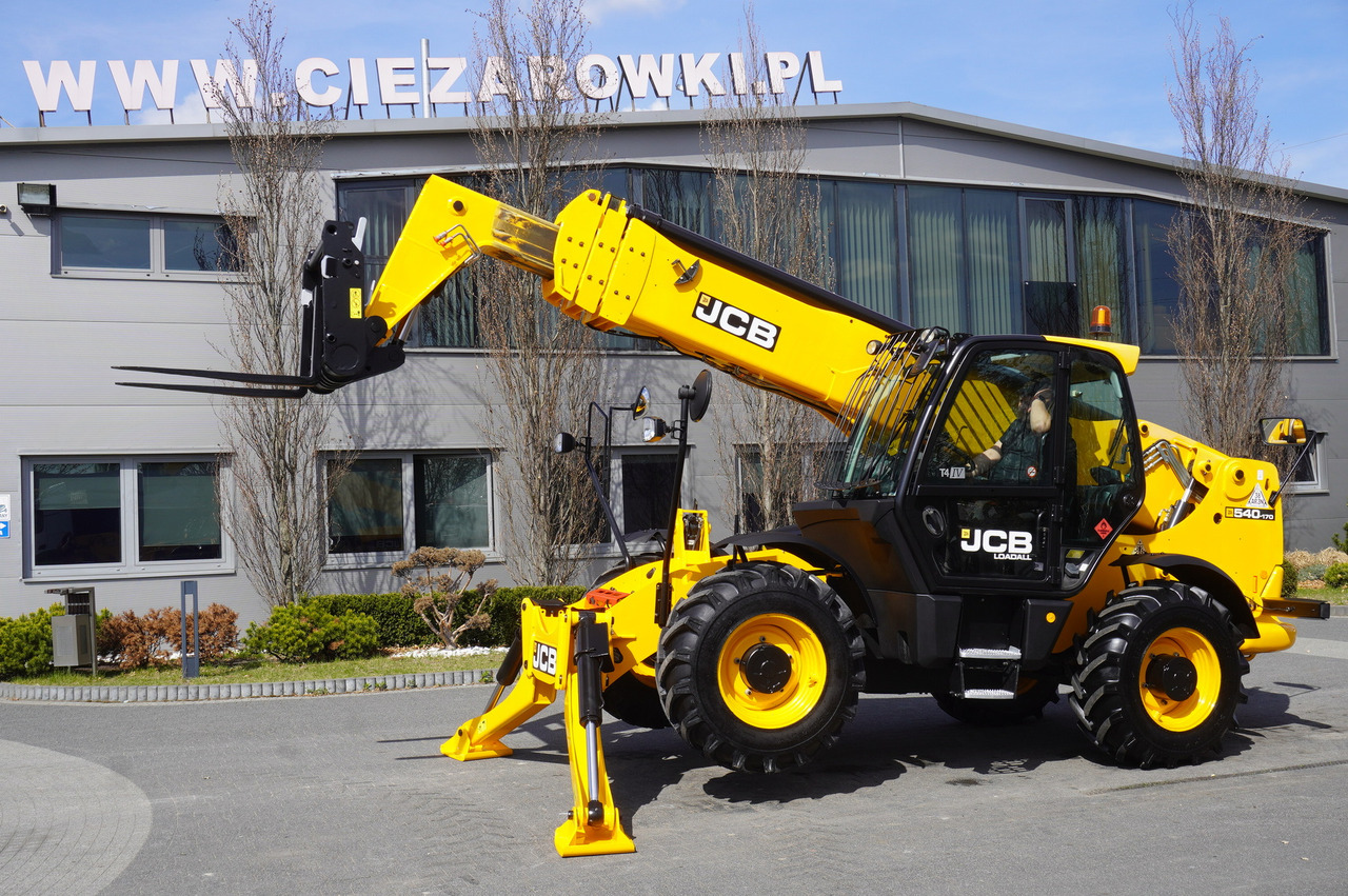 JCB 540-170 Telescopic Loader / 17m / joystick - Телескопичен колесен товарач: снимка 2 JCB 540-170 Telescopic Loader / 17m / joystick - Телескопичен колесен товарач: снимка 2
