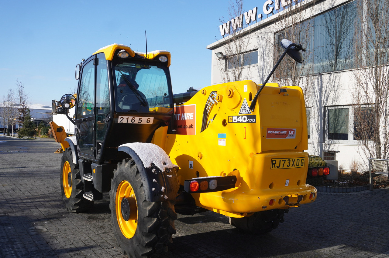 JCB 540-170 Telescopic Loader / 17m / joystick - Телескопичен колесен товарач: снимка 5 JCB 540-170 Telescopic Loader / 17m / joystick - Телескопичен колесен товарач: снимка 5