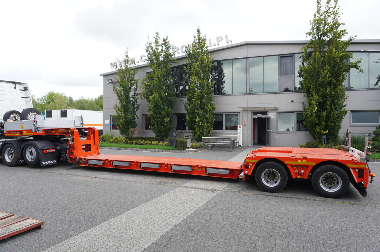 KÄSSBOHRER LB2 TIEF-BETT low loader semi-trailer / 16.5 m / Extendable semi-trailer / steered axles / 2 units - Нискорамна площадка полуремарке: снимка 4 KÄSSBOHRER LB2 TIEF-BETT low loader semi-trailer / 16.5 m / Extendable semi-trailer / steered axles / 2 units - Нискорамна площадка полуремарке: снимка 4