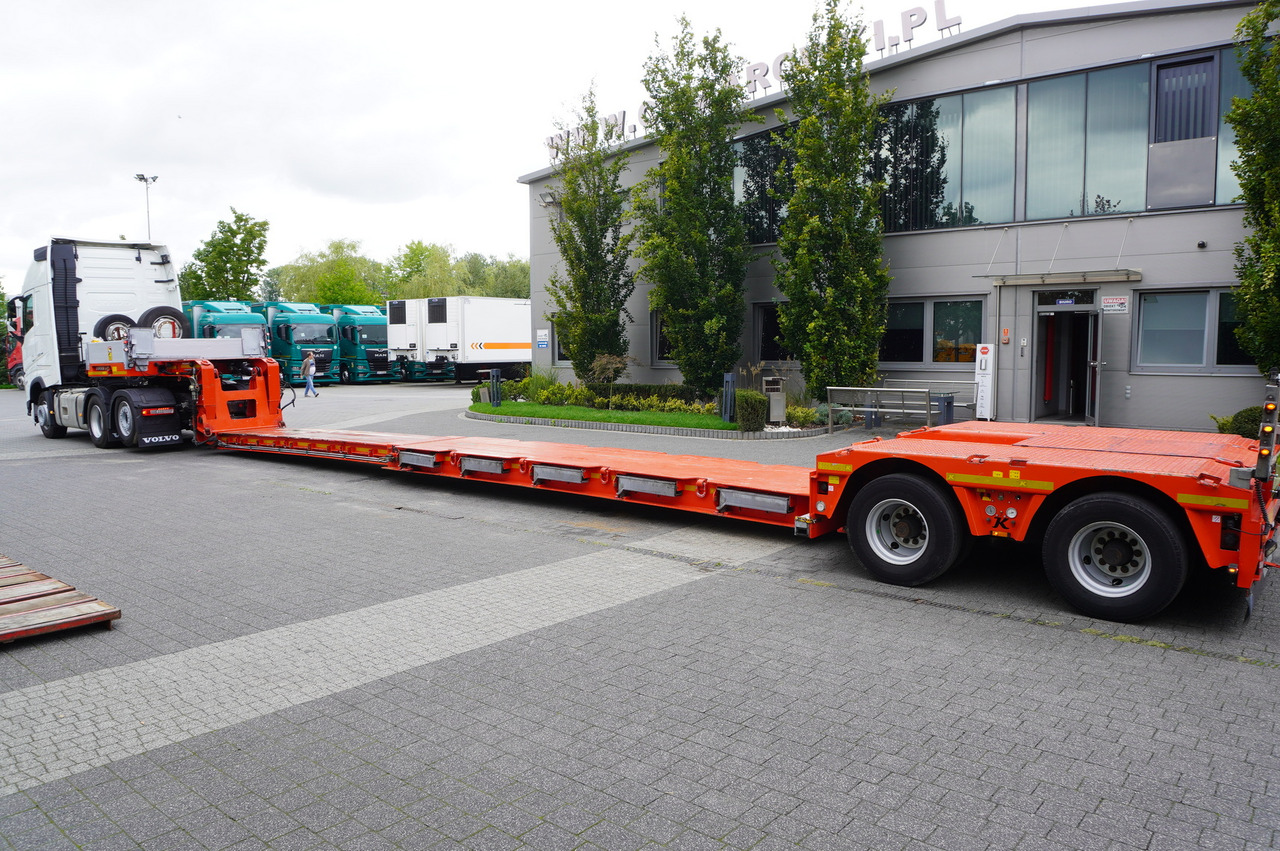 KÄSSBOHRER LB2 TIEF-BETT low loader semi-trailer / 16.5 m / Extendable semi-trailer / steered axles / 2 units - Нискорамна площадка полуремарке: снимка 5 KÄSSBOHRER LB2 TIEF-BETT low loader semi-trailer / 16.5 m / Extendable semi-trailer / steered axles / 2 units - Нискорамна площадка полуремарке: снимка 5