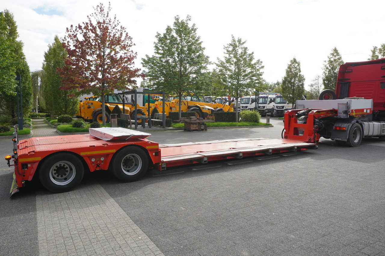 Нискорамна площадка полуремарке KÄSSBOHRER LB2 TIEF-BETT low loader semi-trailer / 16.5 m / Extendable semi-trailer / steered axles / 2 units: снимка 8 Нискорамна площадка полуремарке KÄSSBOHRER LB2 TIEF-BETT low loader semi-trailer / 16.5 m / Extendable semi-trailer / steered axles / 2 units: снимка 8
