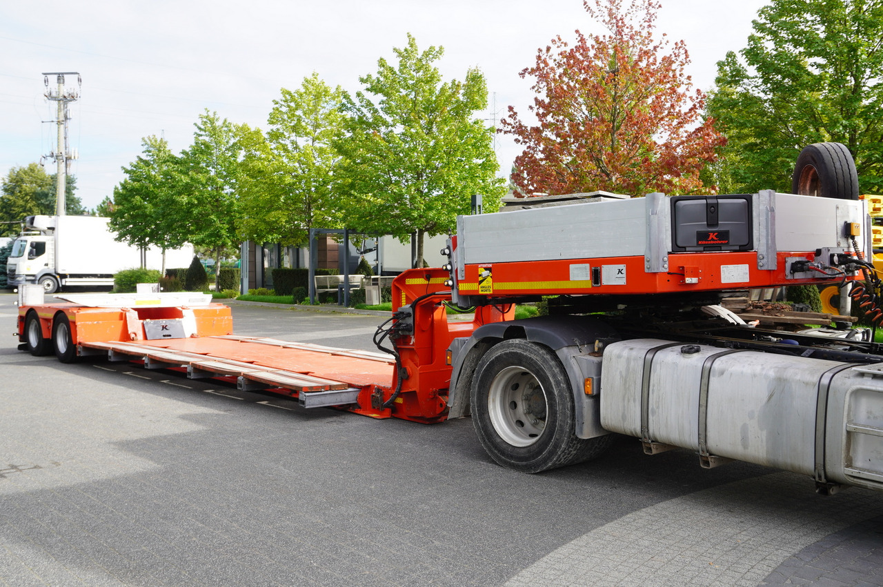 Нискорамна площадка полуремарке KÄSSBOHRER LB2 TIEF-BETT low loader semi-trailer / 16.5 m / Extendable semi-trailer / steered axles / 2 units: снимка 9 Нискорамна площадка полуремарке KÄSSBOHRER LB2 TIEF-BETT low loader semi-trailer / 16.5 m / Extendable semi-trailer / steered axles / 2 units: снимка 9