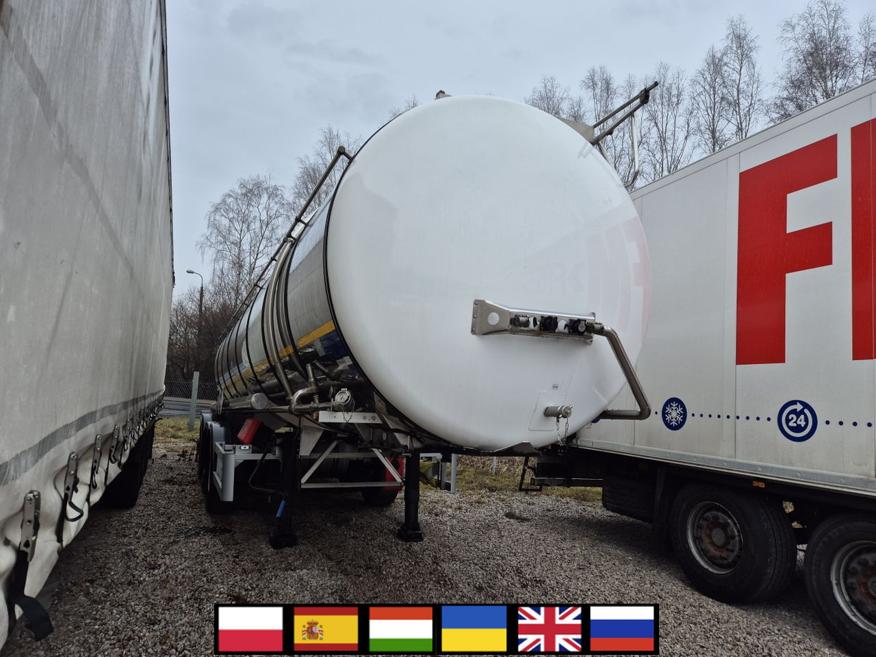KÄSSBOHRER cistern for chemicals / ADR - Полуремарке цистерна: снимка 1 KÄSSBOHRER cistern for chemicals / ADR - Полуремарке цистерна: снимка 1