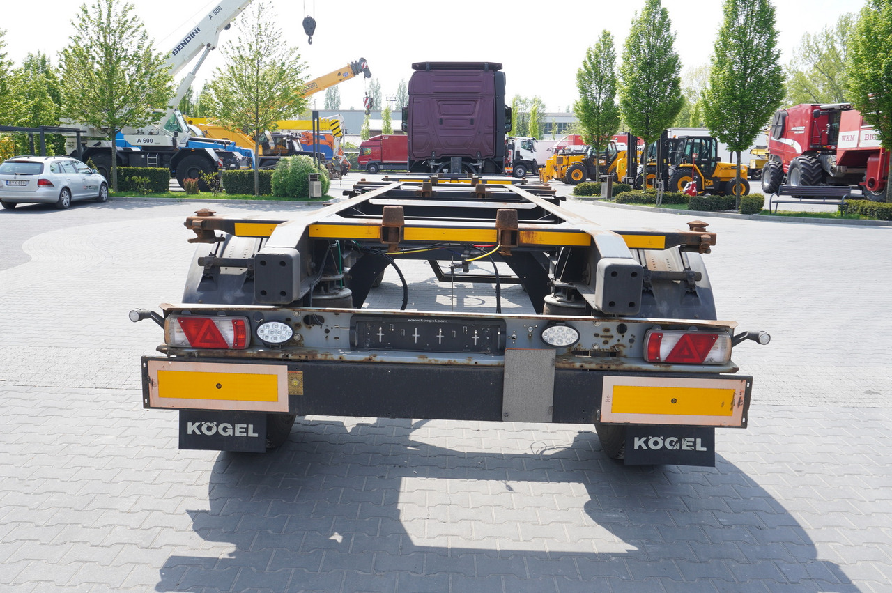 KOGEL AWE 18, two-axle, BDF, 7.5m chassis , air suspension, SAF axles - Шаси ремарке: снимка 5 KOGEL AWE 18, two-axle, BDF, 7.5m chassis , air suspension, SAF axles - Шаси ремарке: снимка 5
