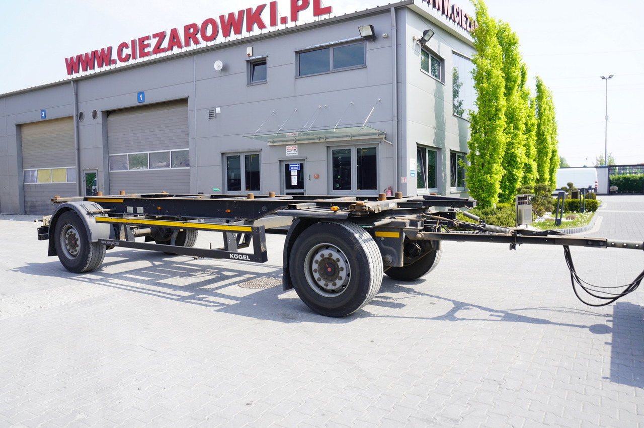 KOGEL AWE 18, two-axle, BDF, 7.5m chassis , air suspension, SAF axles - Шаси ремарке: снимка 1 KOGEL AWE 18, two-axle, BDF, 7.5m chassis , air suspension, SAF axles - Шаси ремарке: снимка 1