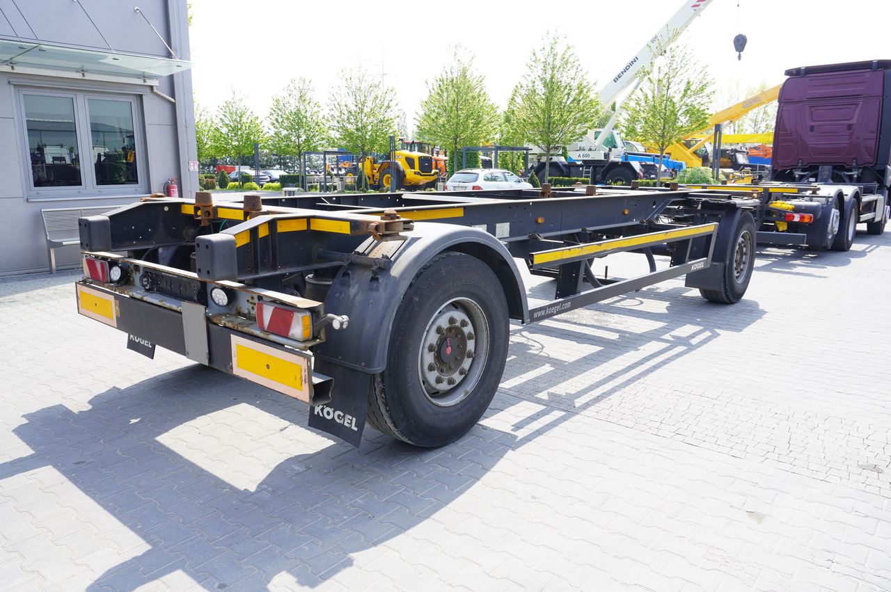 Шаси ремарке KOGEL AWE 18, two-axle, BDF, 7.5m chassis , air suspension, SAF axles: снимка 6 Шаси ремарке KOGEL AWE 18, two-axle, BDF, 7.5m chassis , air suspension, SAF axles: снимка 6