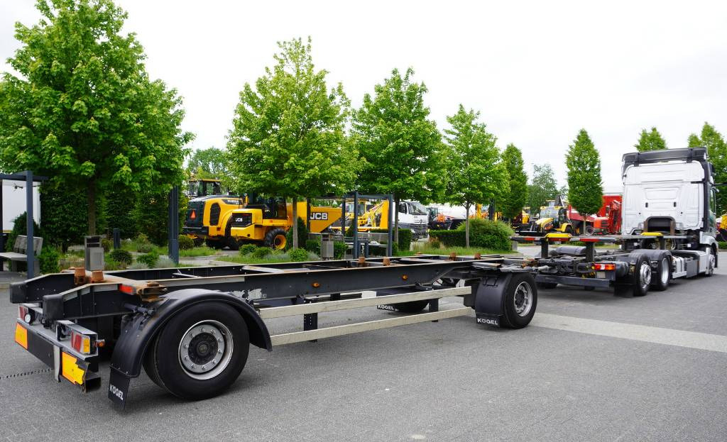 KOGEL BDF Low Deck Mega trailer - Контейнеровоз/ Сменна каросерия ремарке: снимка 2 KOGEL BDF Low Deck Mega trailer - Контейнеровоз/ Сменна каросерия ремарке: снимка 2