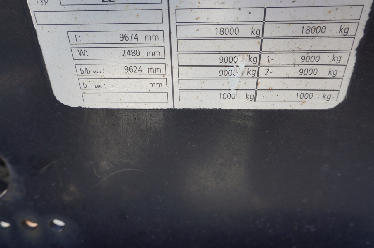 Шаси ремарке KRONE BDF / 18 t: снимка 8 Шаси ремарке KRONE BDF / 18 t: снимка 8