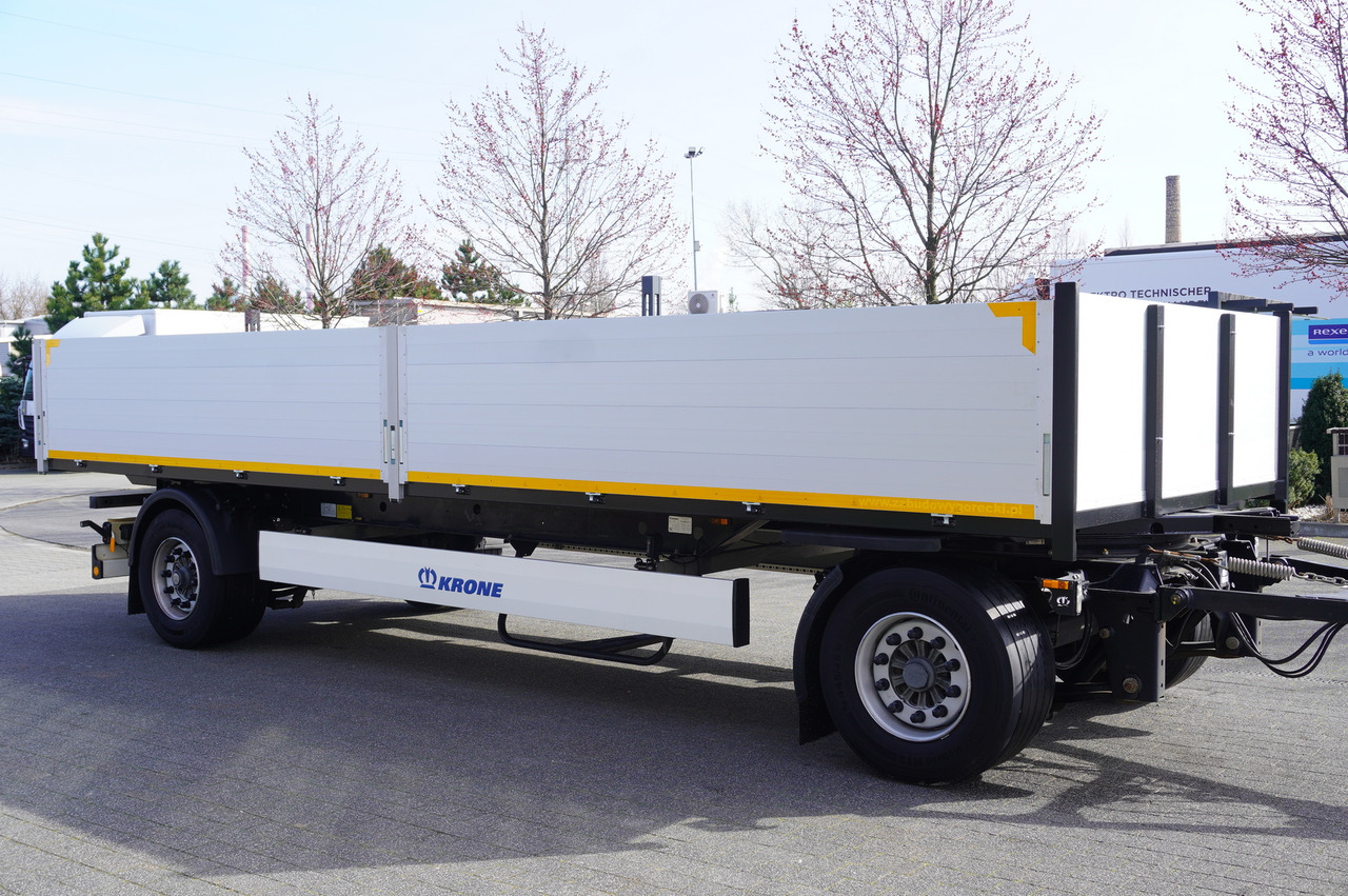 KRONE Construction trailer / Flatbed 18 pallets / NEW year 2024 - Бордово ремарке/ Платформа: снимка 2 KRONE Construction trailer / Flatbed 18 pallets / NEW year 2024 - Бордово ремарке/ Платформа: снимка 2