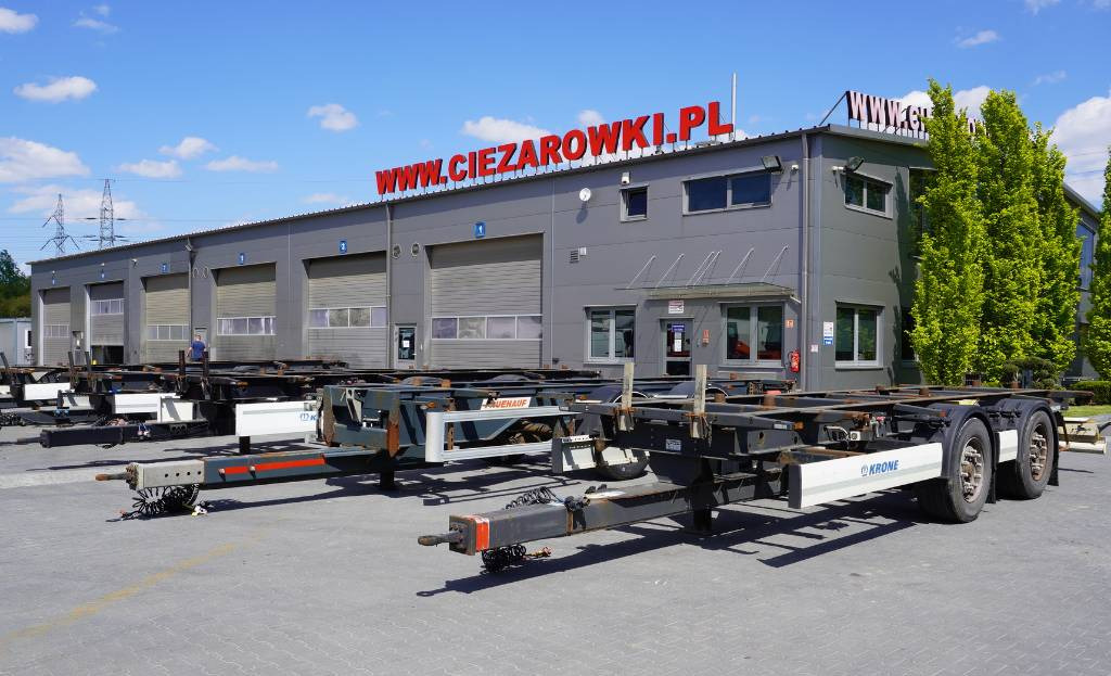 KRONE Trailer Krone BDF / 18 t - Контейнеровоз/ Сменна каросерия ремарке: снимка 1 KRONE Trailer Krone BDF / 18 t - Контейнеровоз/ Сменна каросерия ремарке: снимка 1