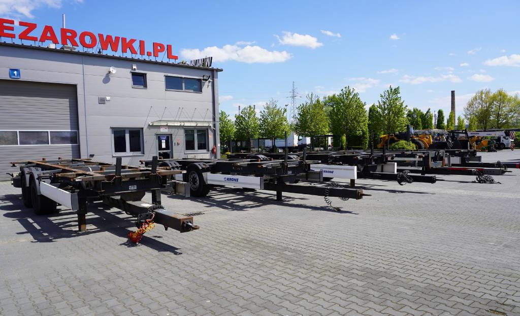 KRONE Trailer Krone BDF / 18 t - Контейнеровоз/ Сменна каросерия ремарке: снимка 4 KRONE Trailer Krone BDF / 18 t - Контейнеровоз/ Сменна каросерия ремарке: снимка 4