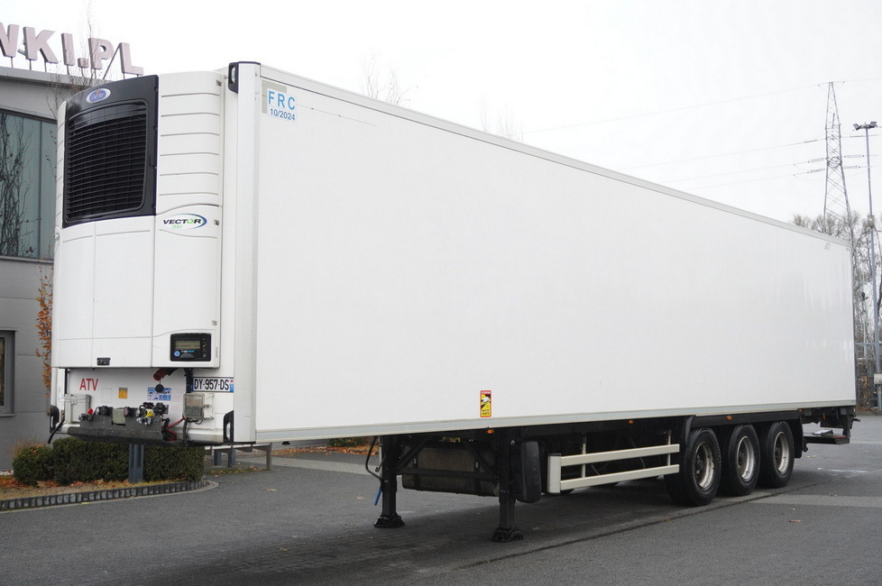 LAMBERET refrigerated semi-trailer / Carrier Vector 1550 unit - Рефрижератор полуремарке: снимка 2 LAMBERET refrigerated semi-trailer / Carrier Vector 1550 unit - Рефрижератор полуремарке: снимка 2