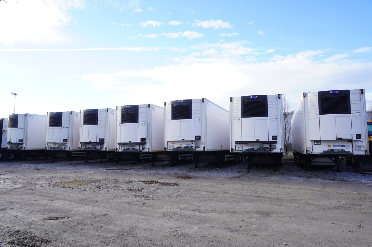 LAMBERET refrigerated semi-trailer / Carrier Vector 1950 MT (Multitemperature) / 10 units - Рефрижератор полуремарке: снимка 1 LAMBERET refrigerated semi-trailer / Carrier Vector 1950 MT (Multitemperature) / 10 units - Рефрижератор полуремарке: снимка 1