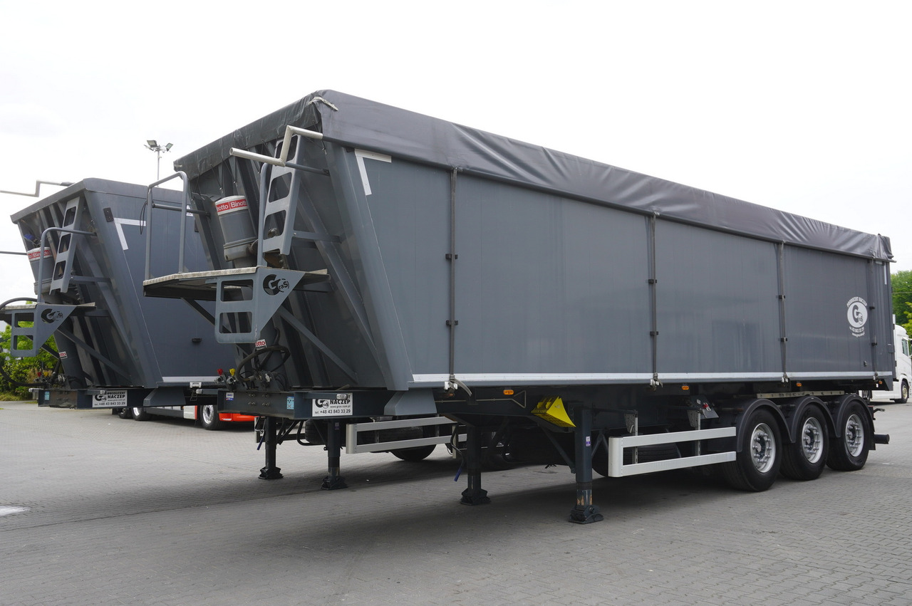 LEGRAS GS tipper / 52 m3 semi-trailer! / 2023 / 3 units - Самосвал полуремарке: снимка 1 LEGRAS GS tipper / 52 m3 semi-trailer! / 2023 / 3 units - Самосвал полуремарке: снимка 1