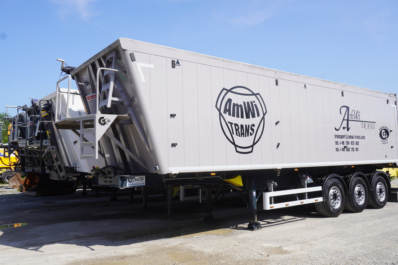 LEGRAS GS tipper / 52 m3 semi-trailer! / 2023 / 3 units - Самосвал полуремарке: снимка 4 LEGRAS GS tipper / 52 m3 semi-trailer! / 2023 / 3 units - Самосвал полуремарке: снимка 4