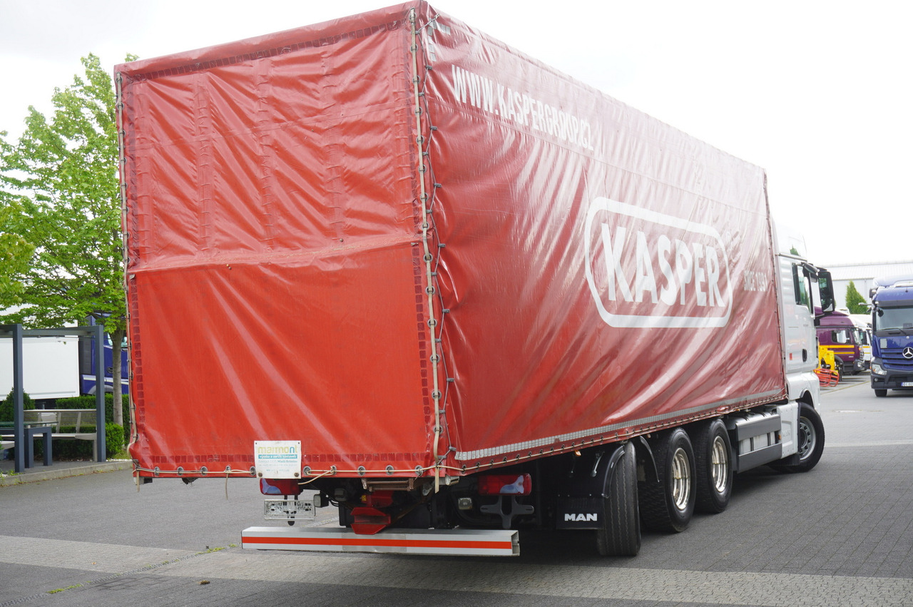 MAN MAN TGX 35.580 E6 8x4 /4 / 23 EPAL tarp superstructure / 4th axle steered - Камион с брезент: снимка 4 MAN MAN TGX 35.580 E6 8x4 /4 / 23 EPAL tarp superstructure / 4th axle steered - Камион с брезент: снимка 4
