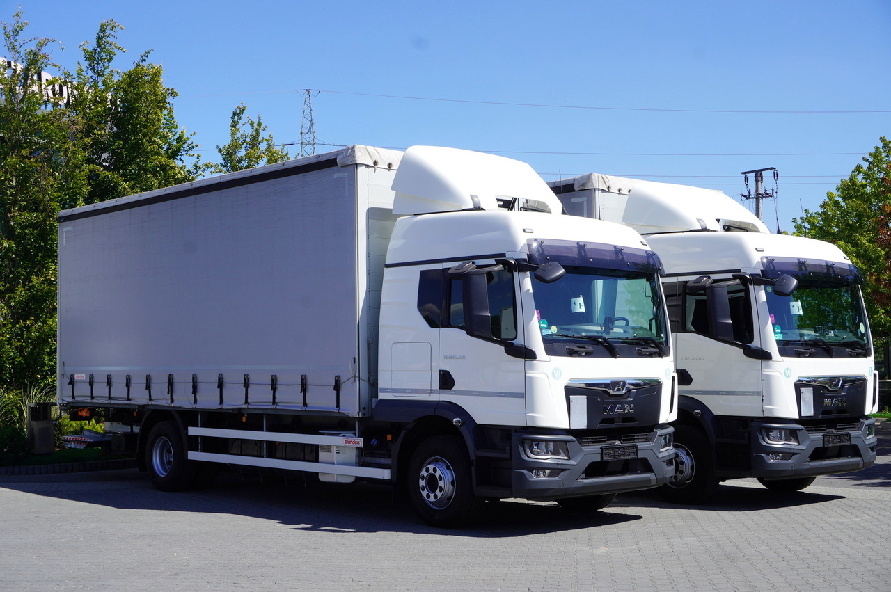 MAN TGM 15.290 Curtainsider / Glob / Manual / 2 beds / 17 EPAL - Камион с брезент: снимка 2 MAN TGM 15.290 Curtainsider / Glob / Manual / 2 beds / 17 EPAL - Камион с брезент: снимка 2