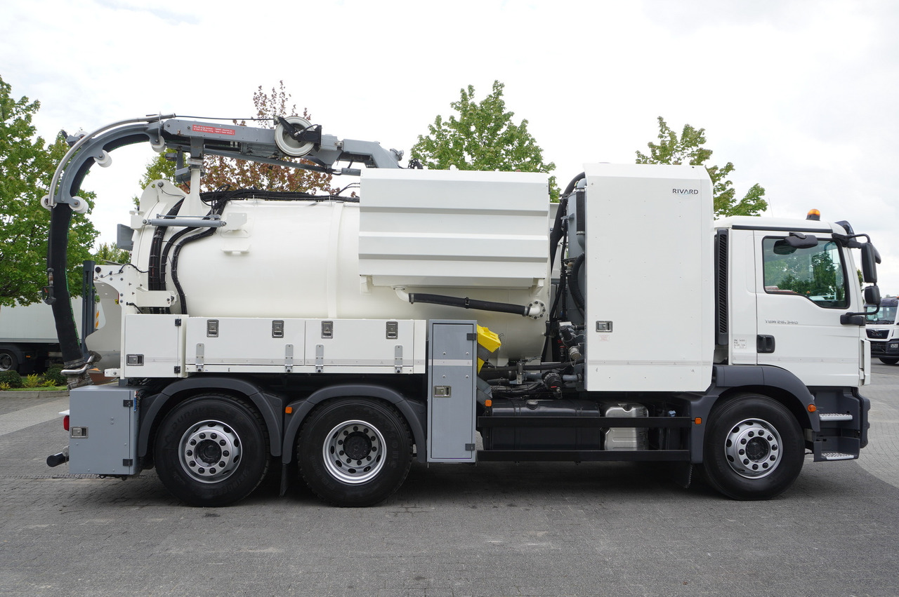 MAN TGM 26.340 E6 / RIVARD sewage cleaner 11.8 m3 / 170 tho. km / steered axle - Каналопочистваща машина: снимка 2 MAN TGM 26.340 E6 / RIVARD sewage cleaner 11.8 m3 / 170 tho. km / steered axle - Каналопочистваща машина: снимка 2